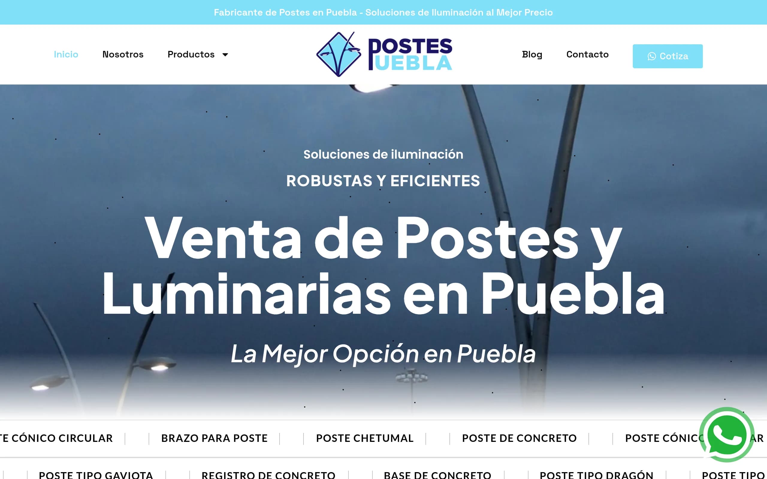 Postes Puebla